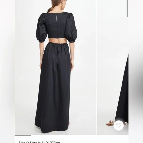 Staud Astro Dress - White (Size 8) - Picture 2 of 5